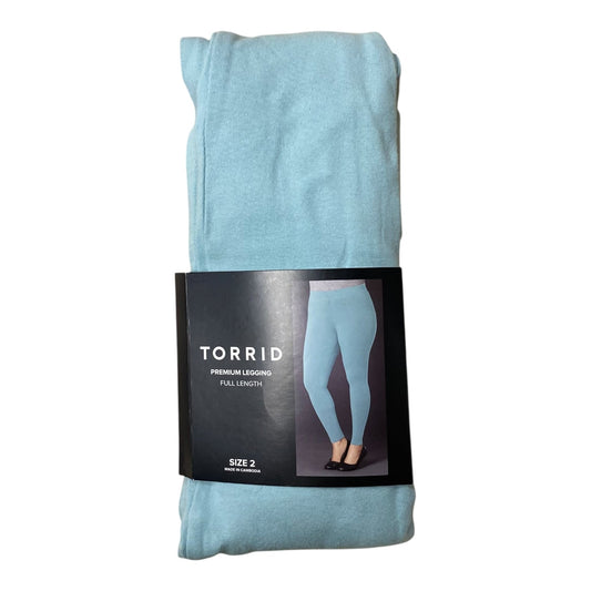 Pants Leggings By Torrid In Green, Size:2X