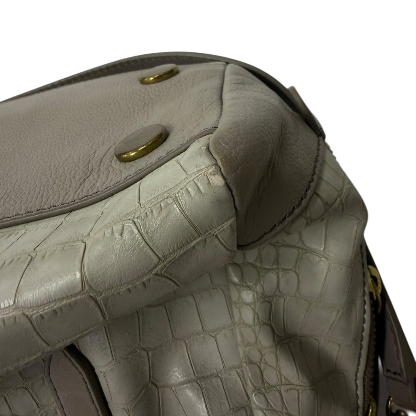 Handbag By Fossil In Taupe, Size:Medium