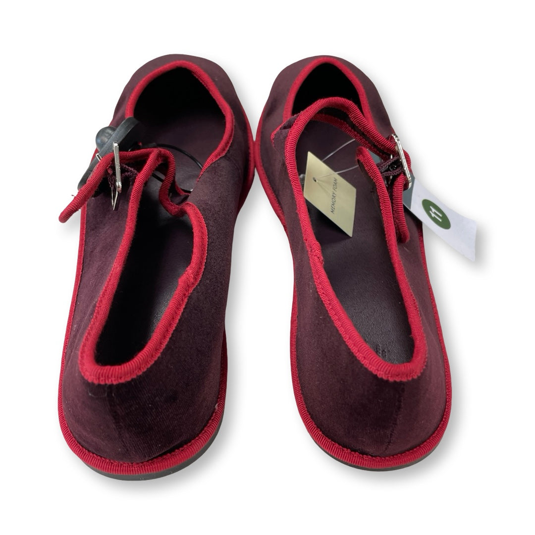Shoes Flats By Universal Thread In Purple, Size:11