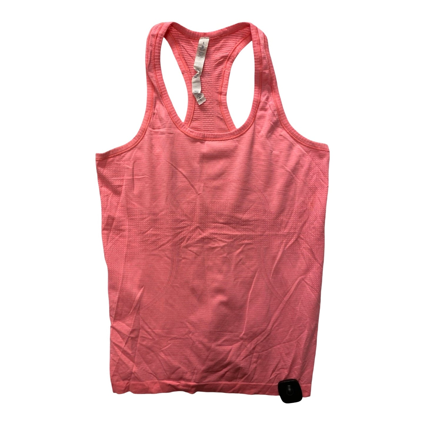 Athletic Tank Top By Lululemon In Pink, Size:8
