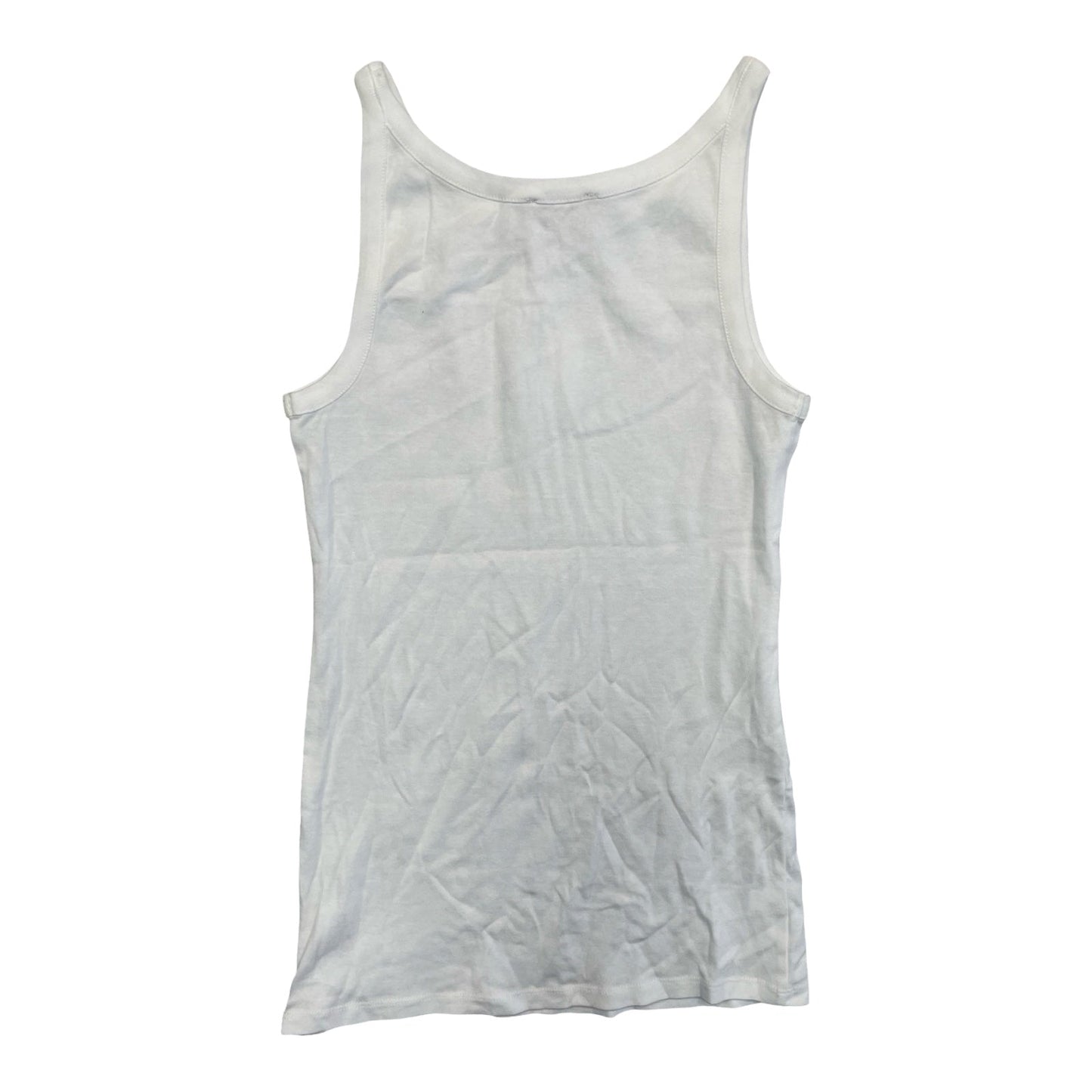 Top Sleeveless Basic By Loft In White, Size:M