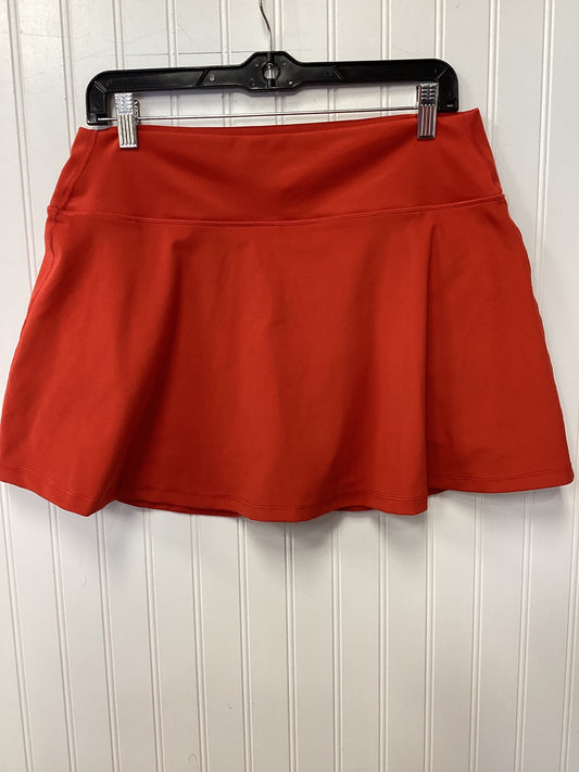 Athletic Skort By J. Crew In Orange, Size:L