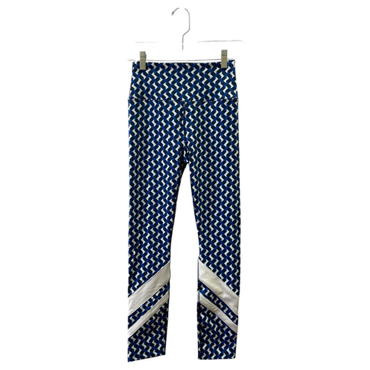 Athletic Leggings By Lou And Grey In Blue & White, Size:Xs