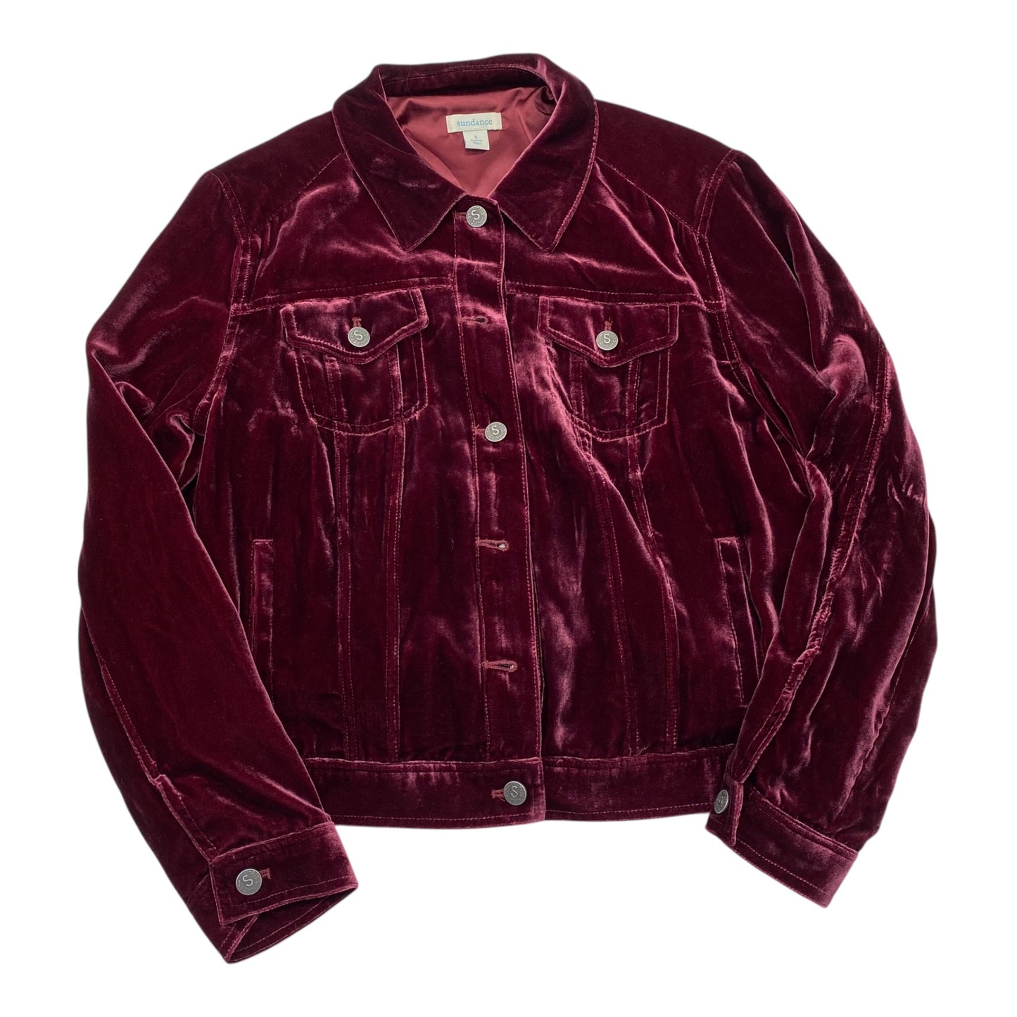 Jacket Other By Sundance In Maroon, Size:S