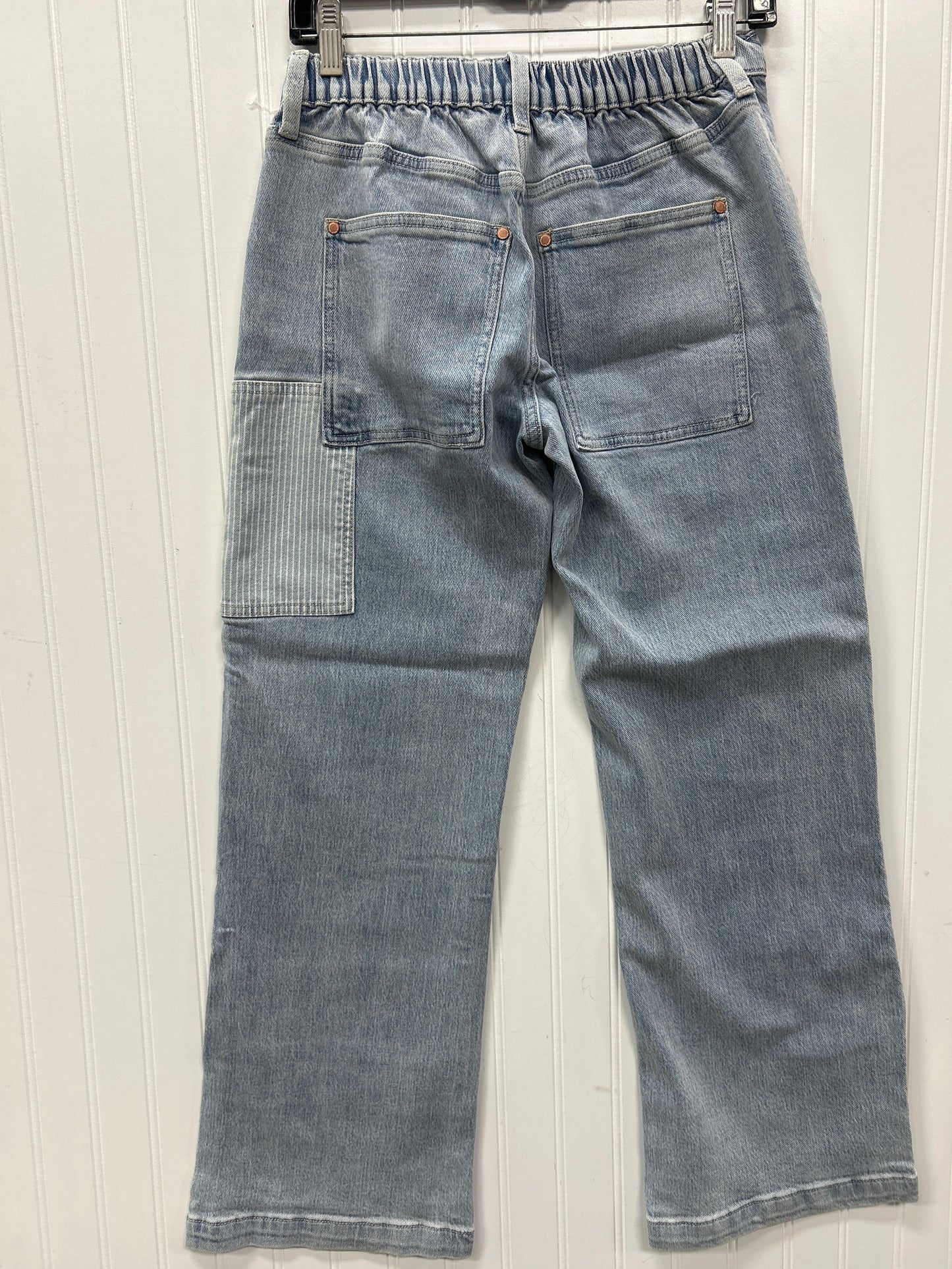 Jeans Wide Leg By Bohme In Blue, Size:24