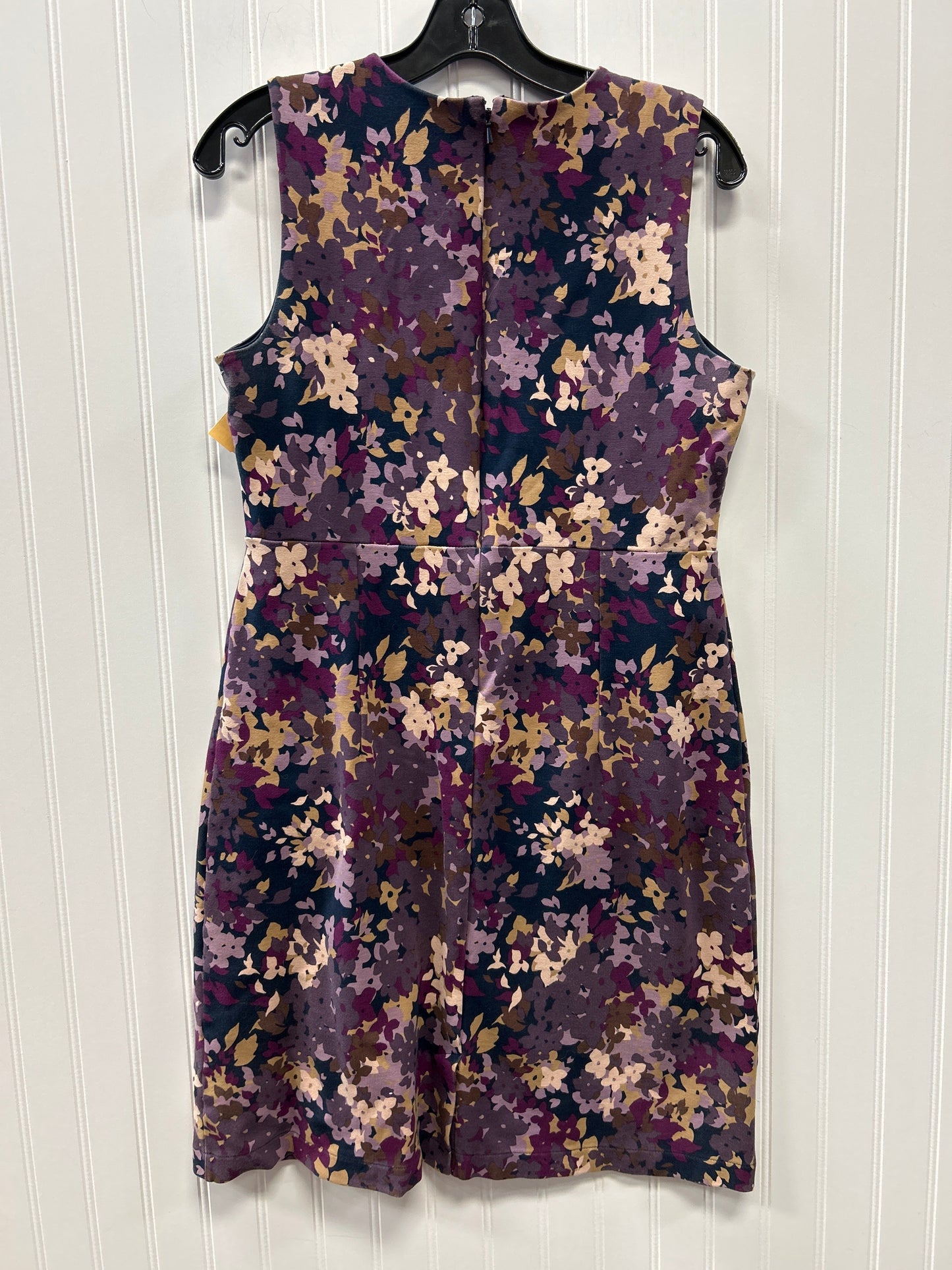Dress Work By Lands End In Purple, Size:10
