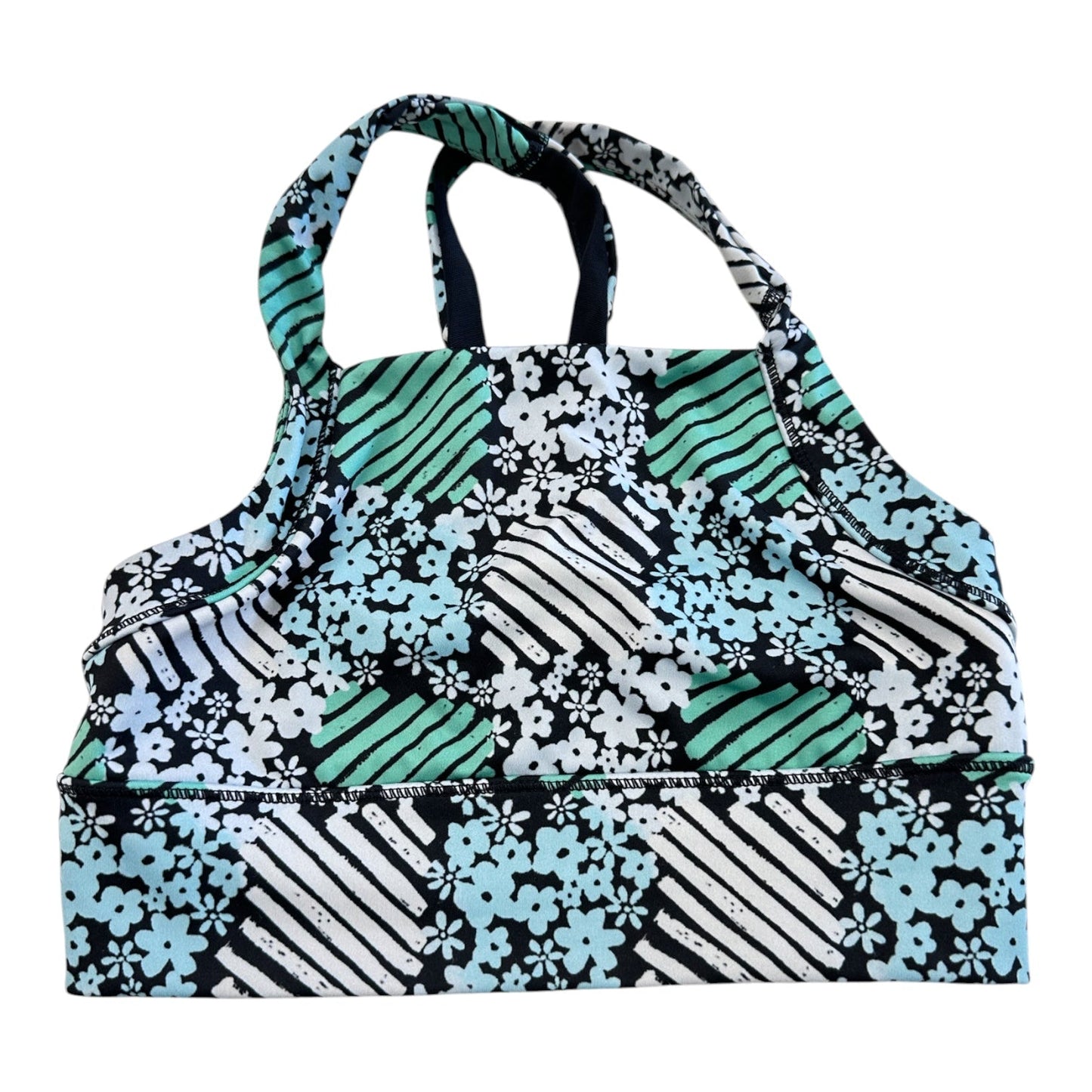 Athletic Bra By Free People In Blue & Green, Size:Xs