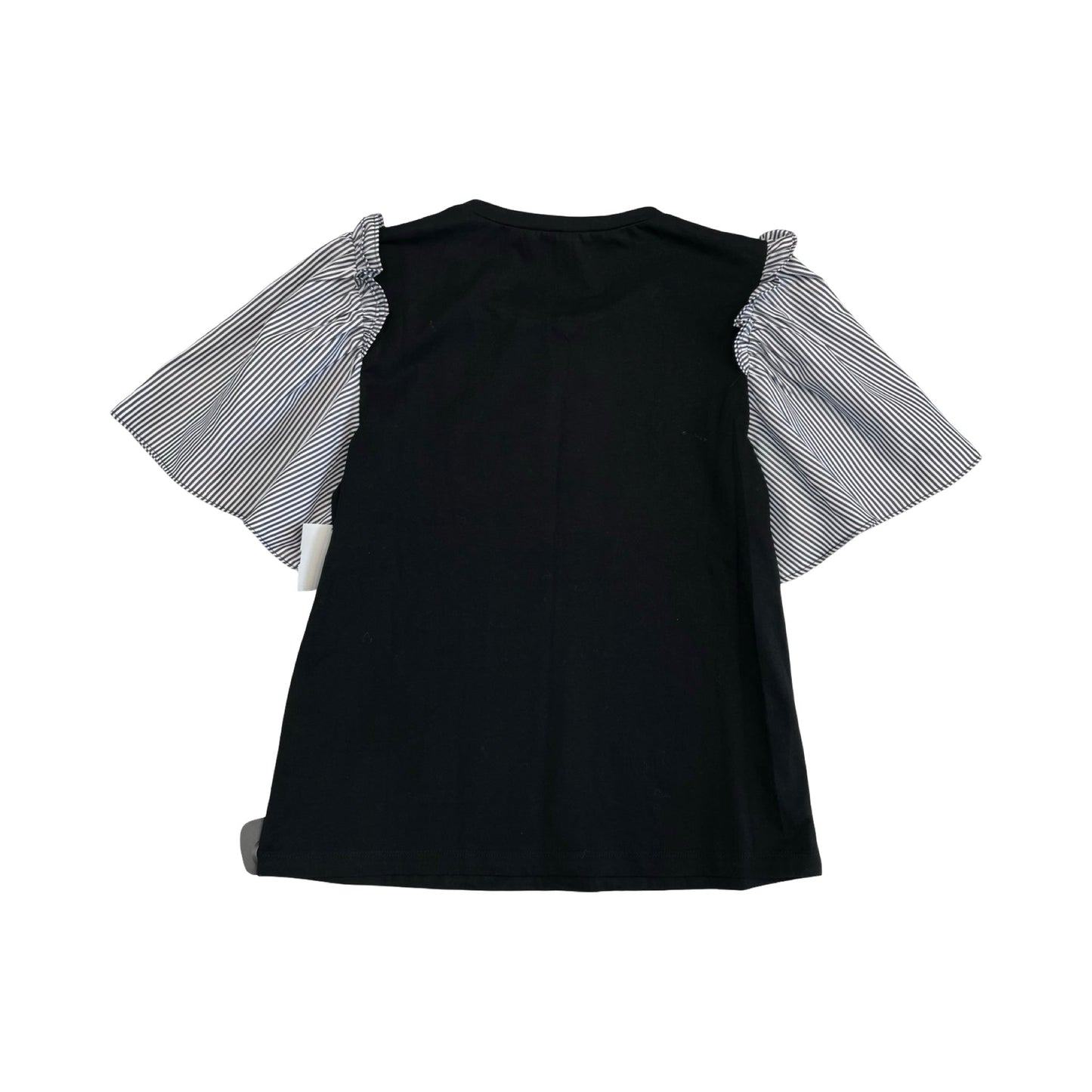 Top Ss By English Factory In Black, Size:S