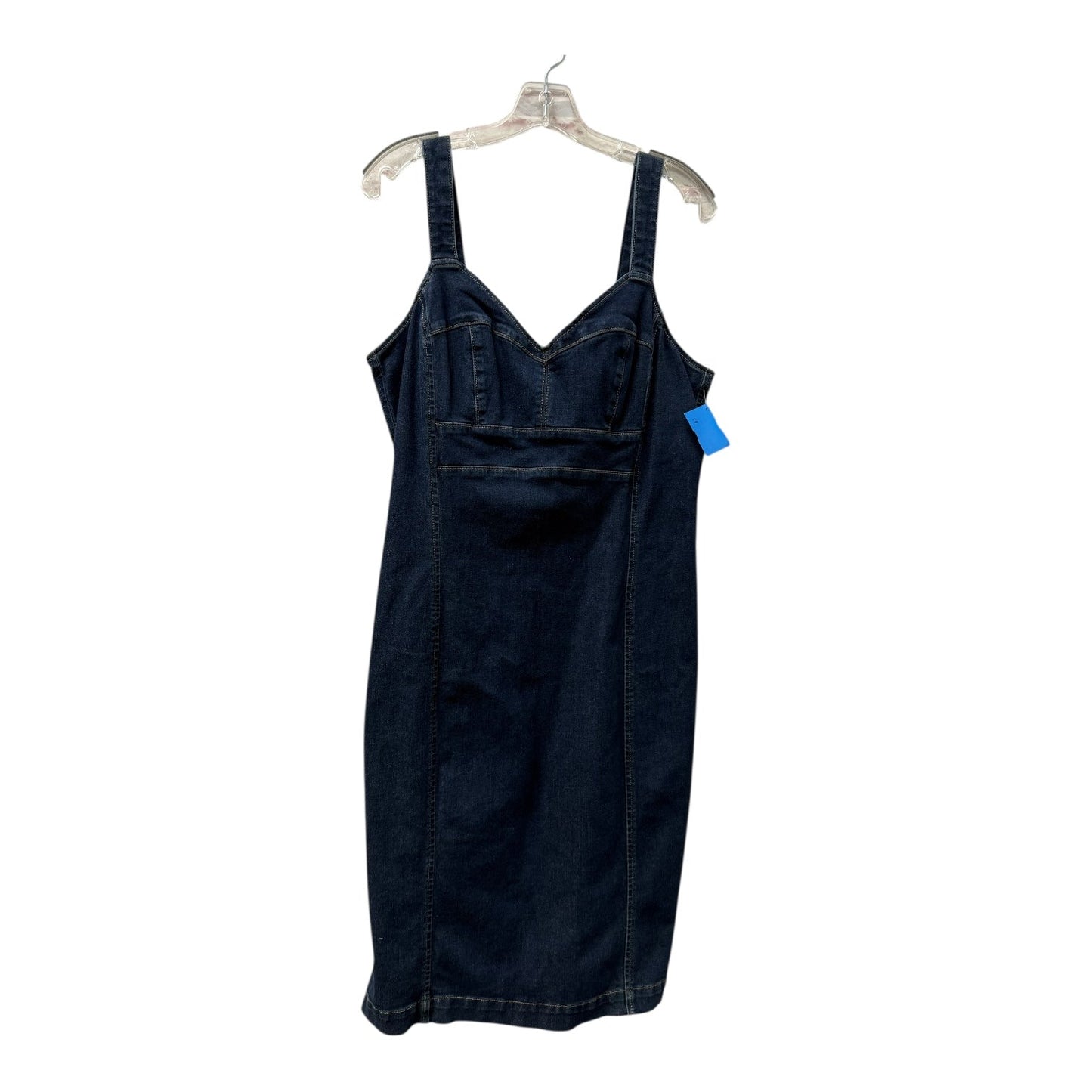 Dress Casual Short By White House Black Market In Blue, Size:L
