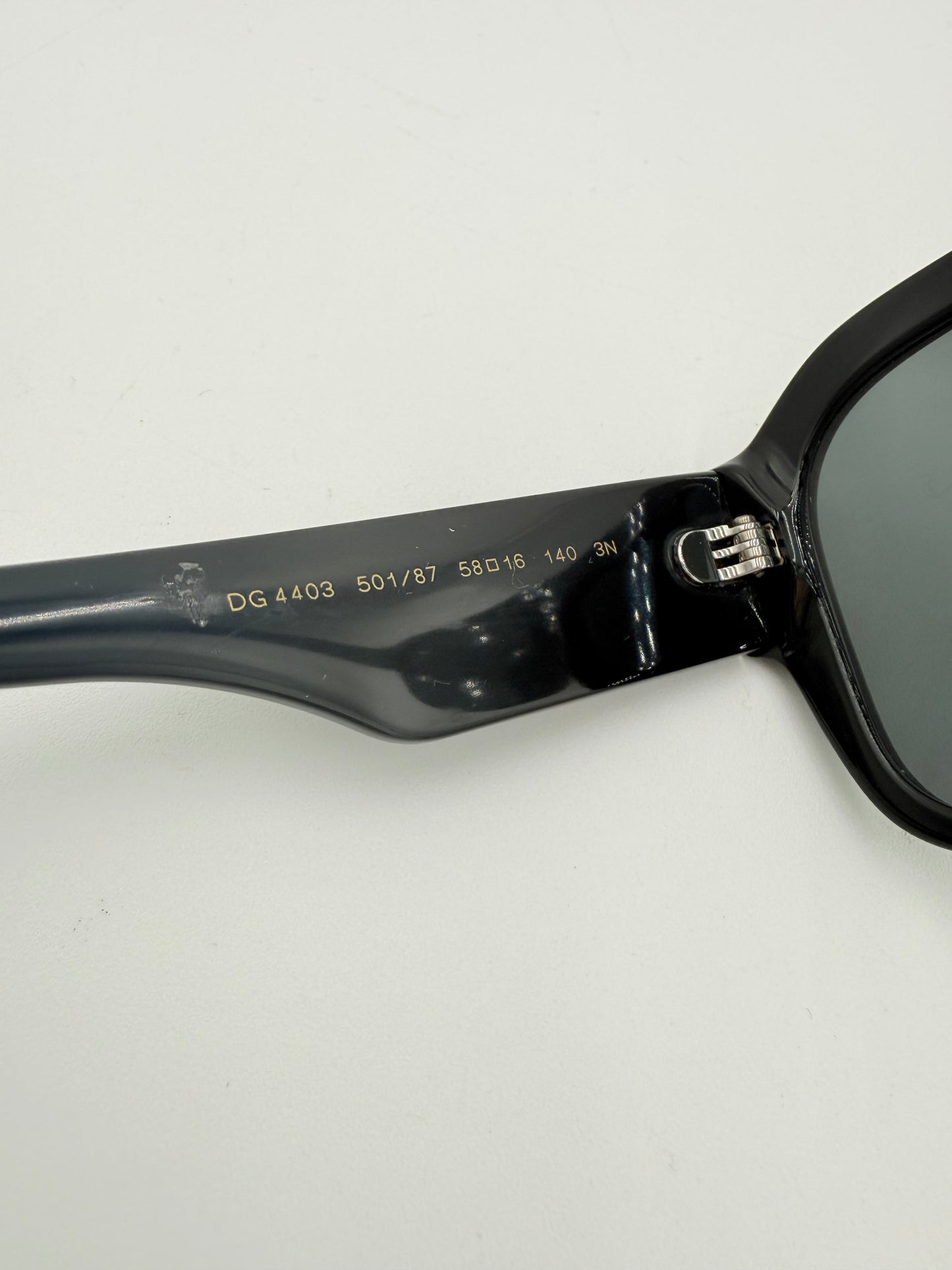 Sunglasses Luxury Designer By Dolce And Gabbana In Black, Size: