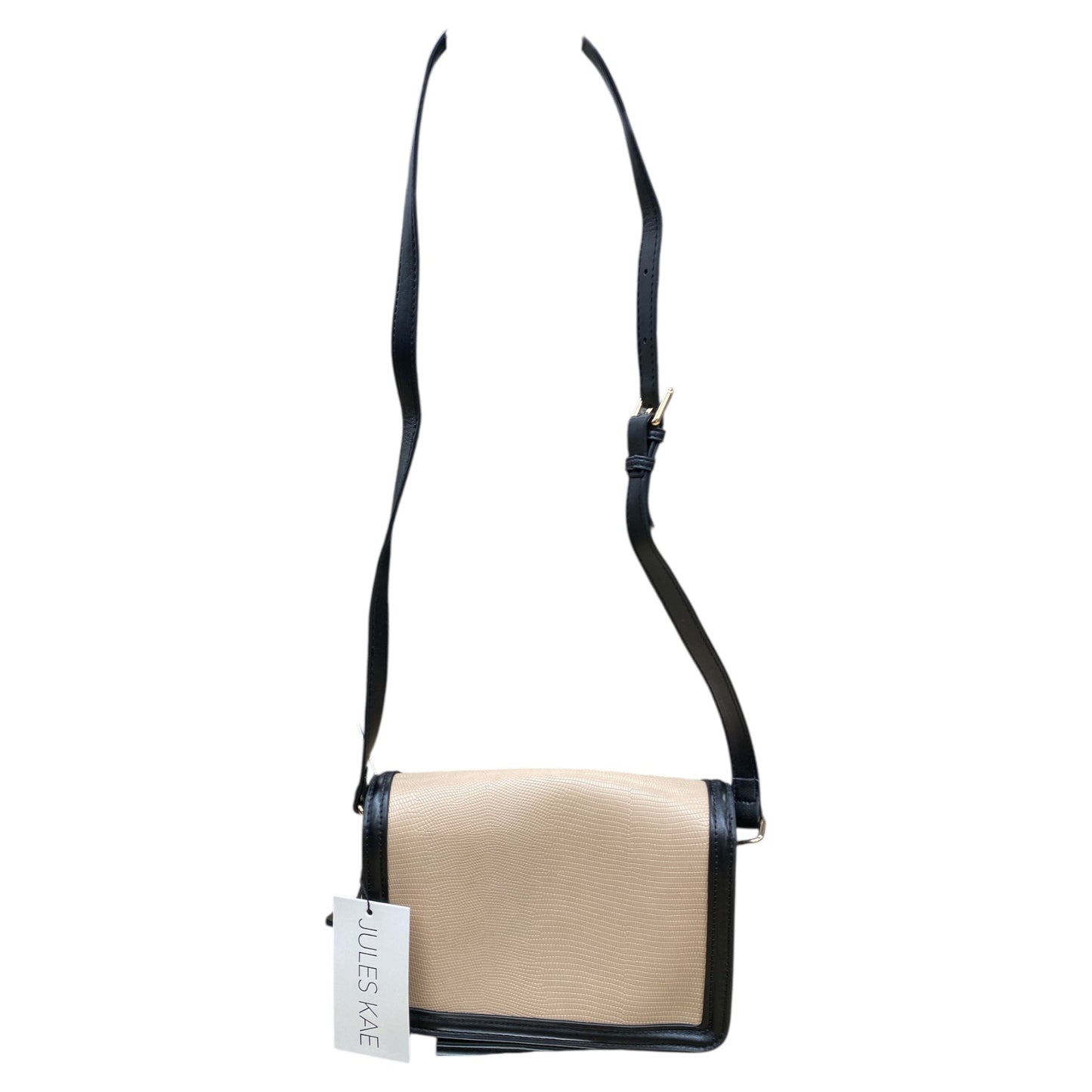 Handbag By Jules Kae In Black & Brown, Size:Small