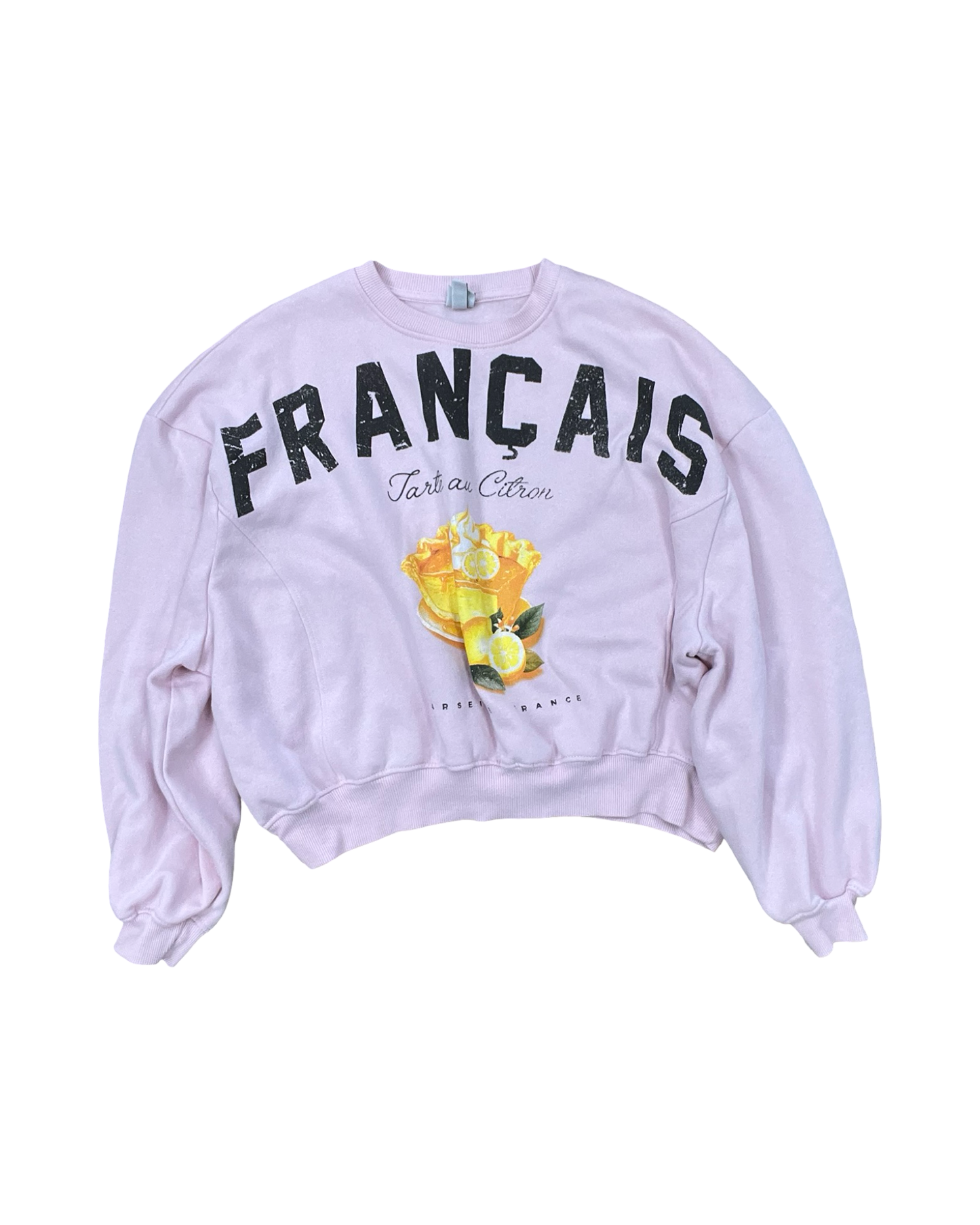 Sweatshirt Collar By Clothes Mentor In Pink, Size:Xs