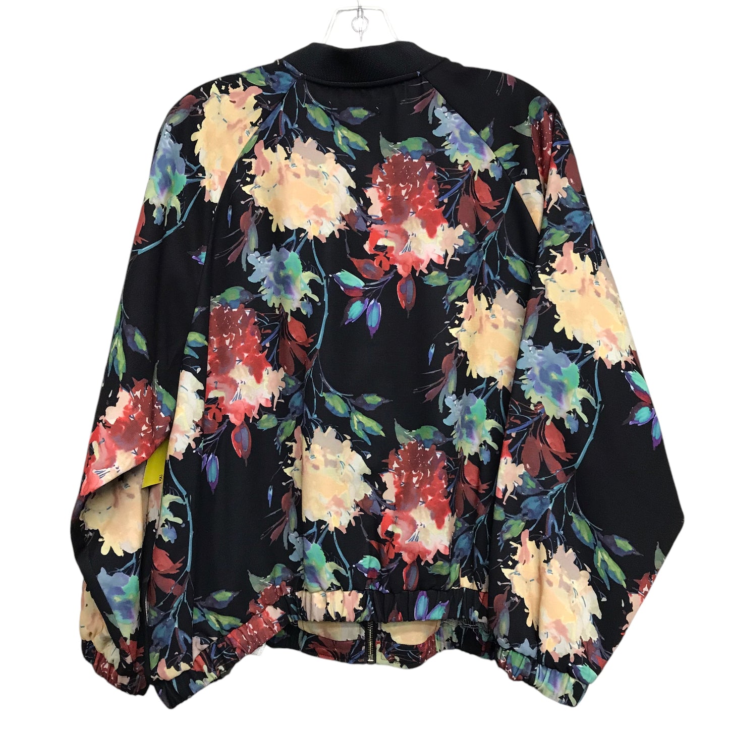 Jacket Other By Just Fab In Floral Print, Size:1X