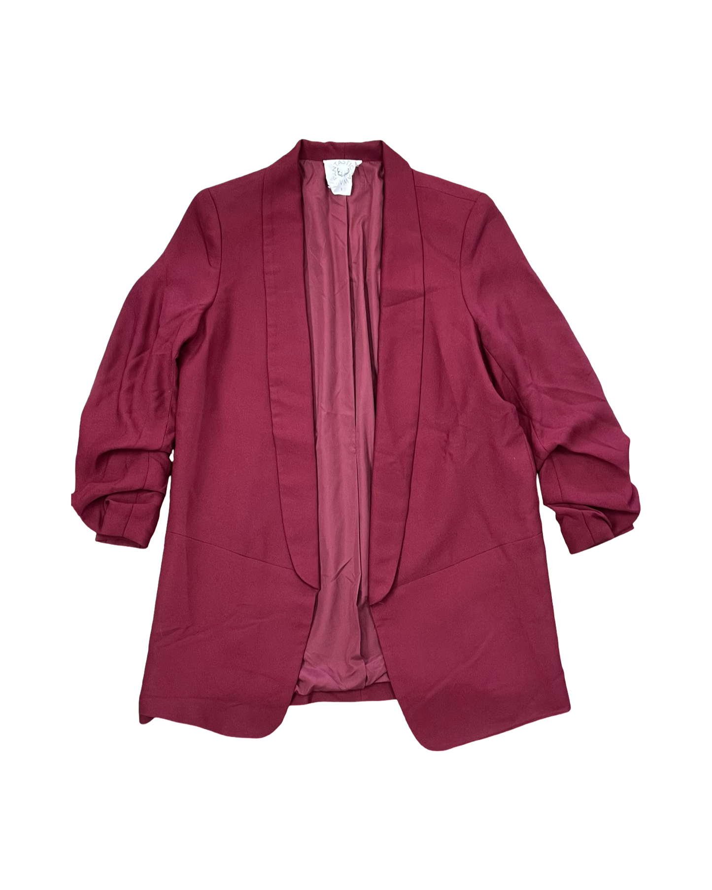 Blazer By Fantastic Fawn In Maroon, Size:S