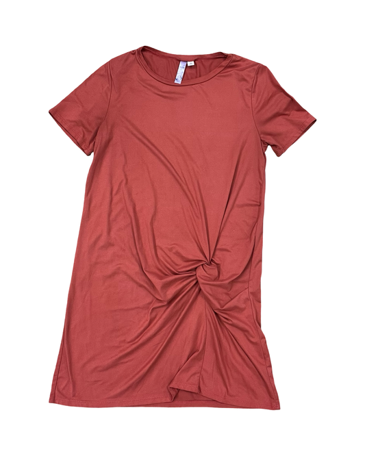 Dress Casual Midi By Alya In Orange, Size:M