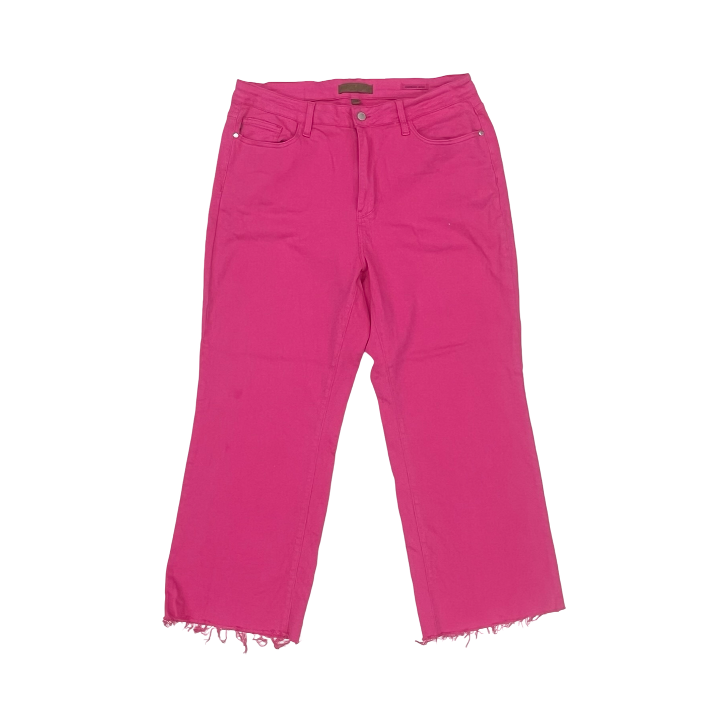 Jeans Flared By Judy Blue In Pink, Size:20
