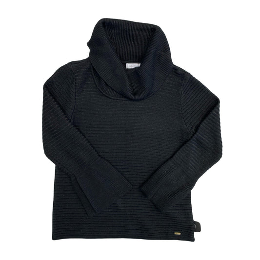 Sweater By Calvin Klein In Black, Size:M