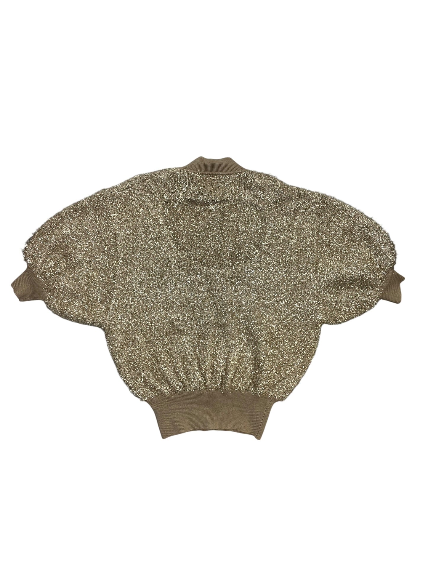 Sweater Ss By Maeve In Gold, Size:Xxs
