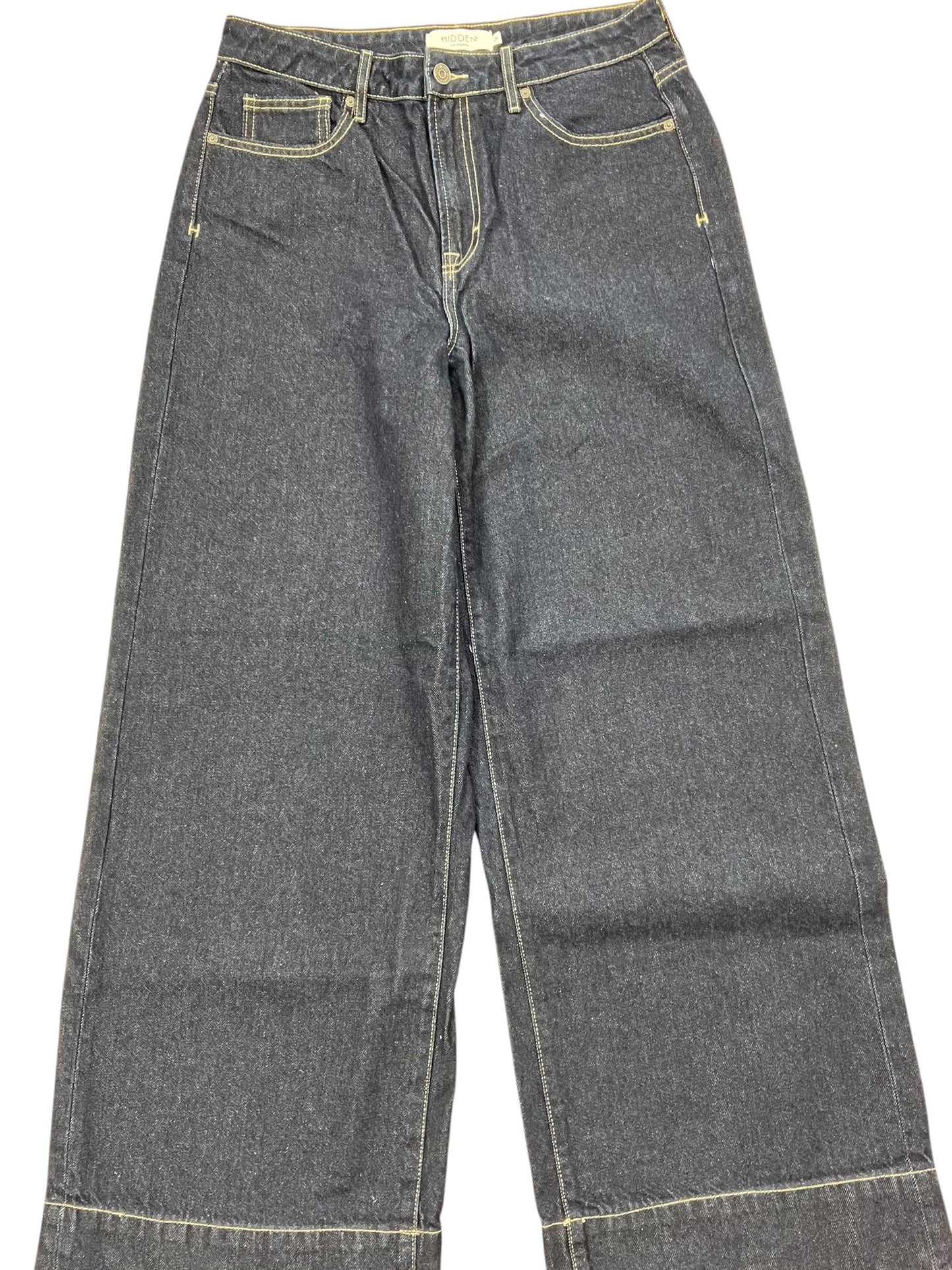 Jeans Wide Leg By Hidden In Blue Denim, Size:8