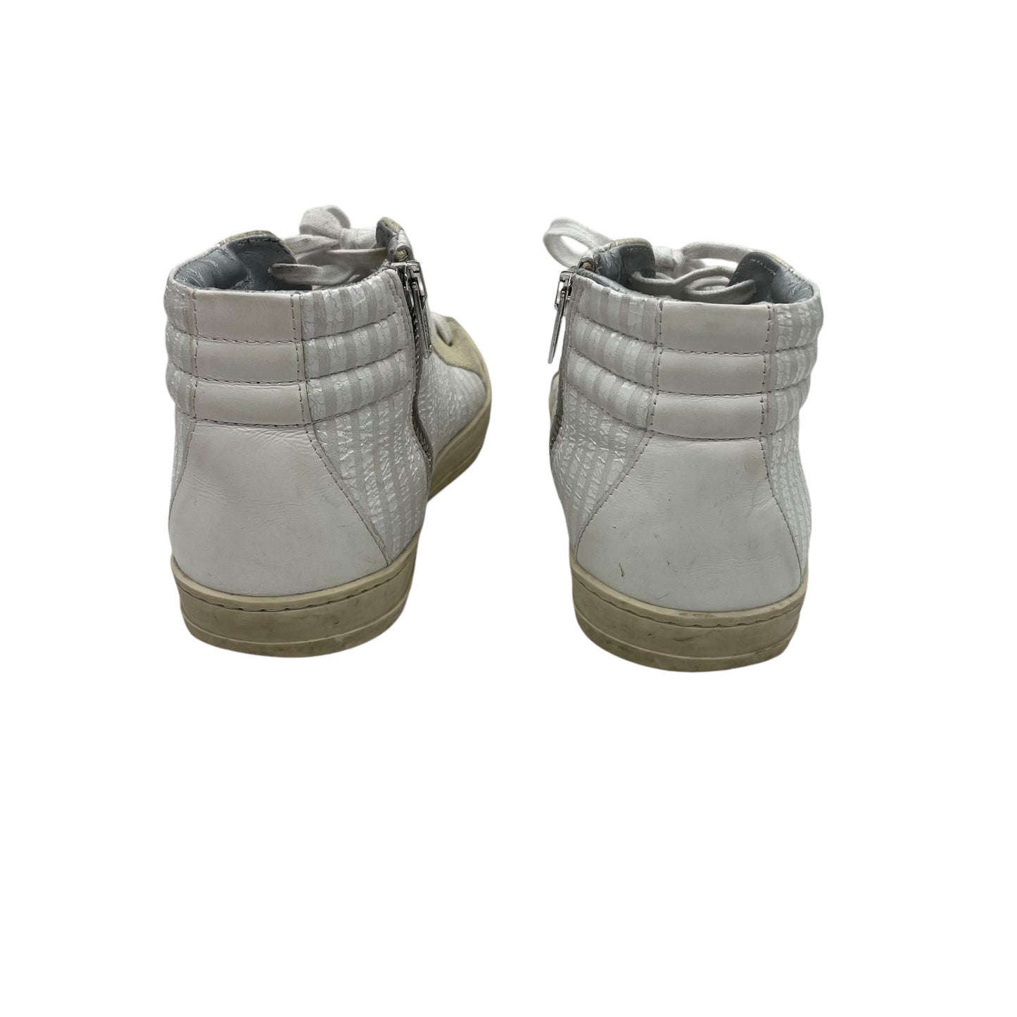 Shoes Sneakers By P448 In Cream, Size:7.5