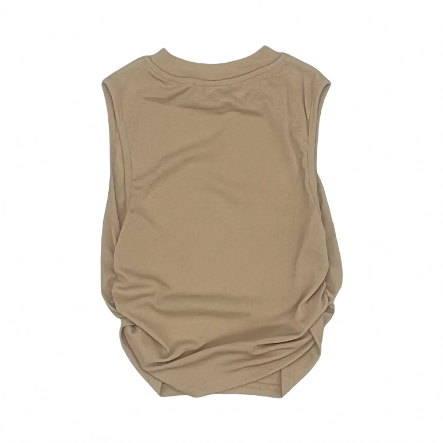 Top Sleeveless By Cider In Tan, Size:M