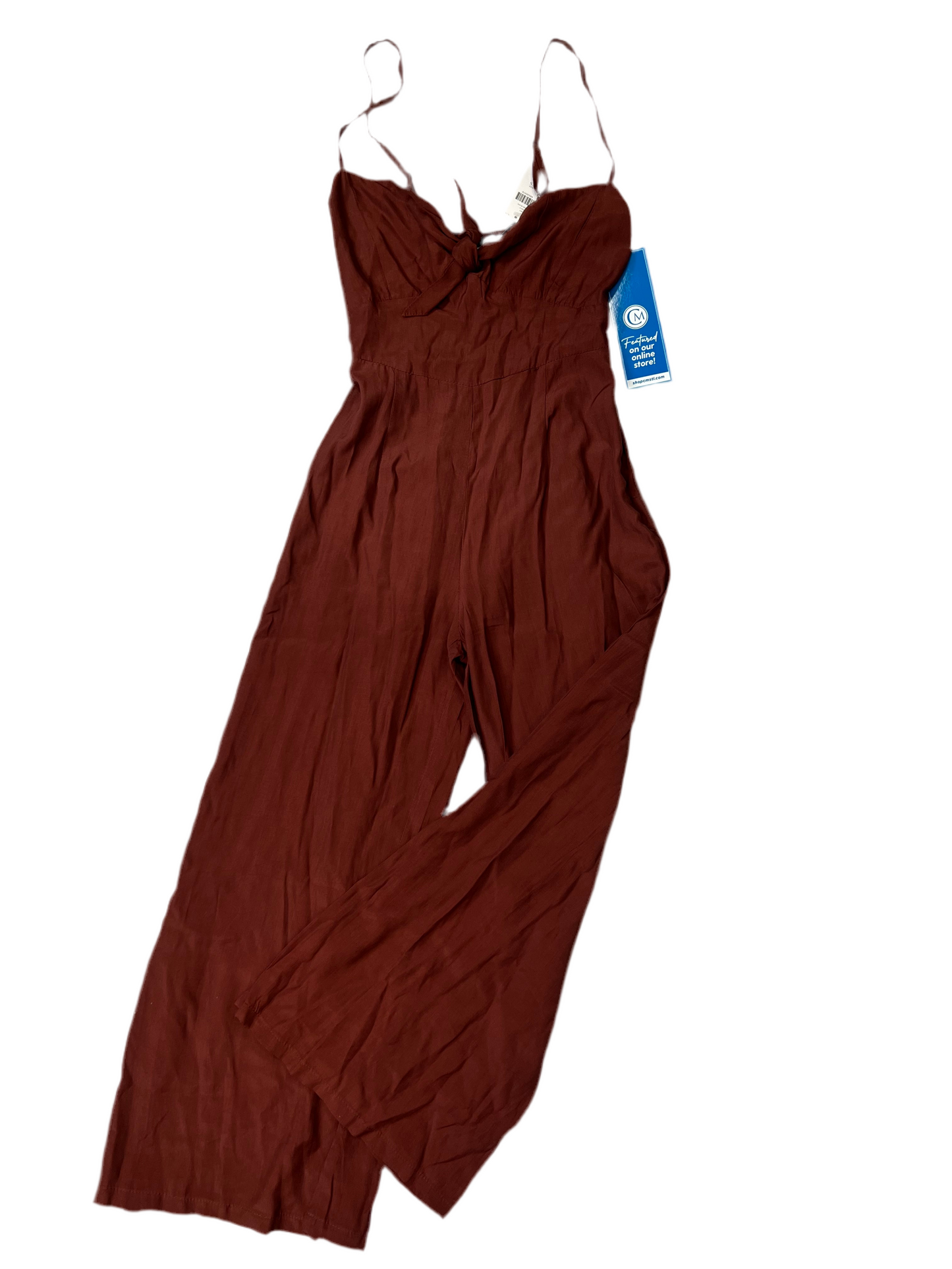 Jumpsuit By Anthropologie In Maroon, Size: Xs