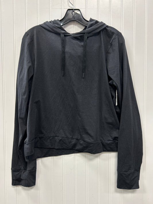 Athletic Top Ls Hoodie By All In Motion In Grey, Size:L