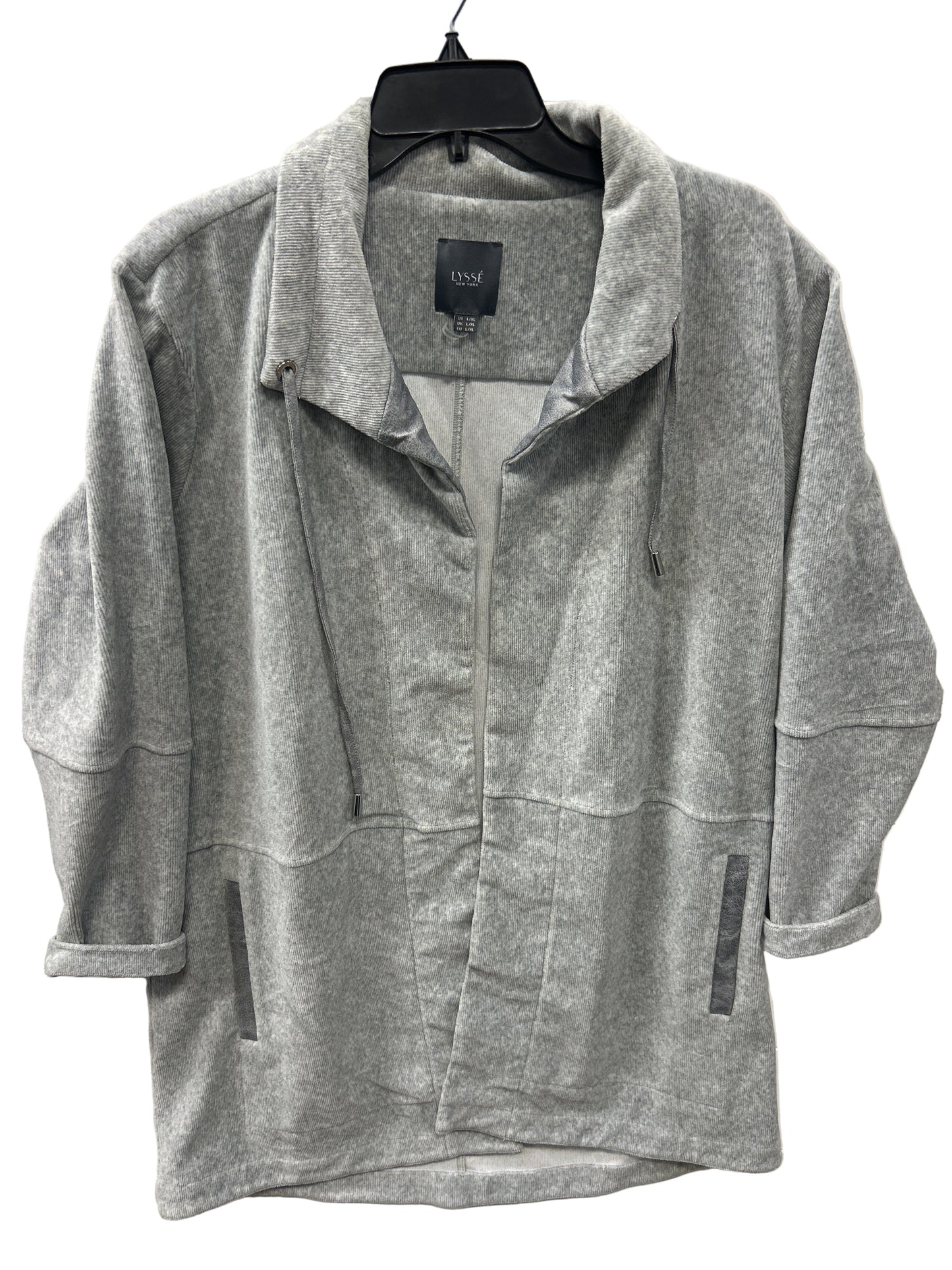 Jacket Fleece By Lysse In Grey, Size:Xl
