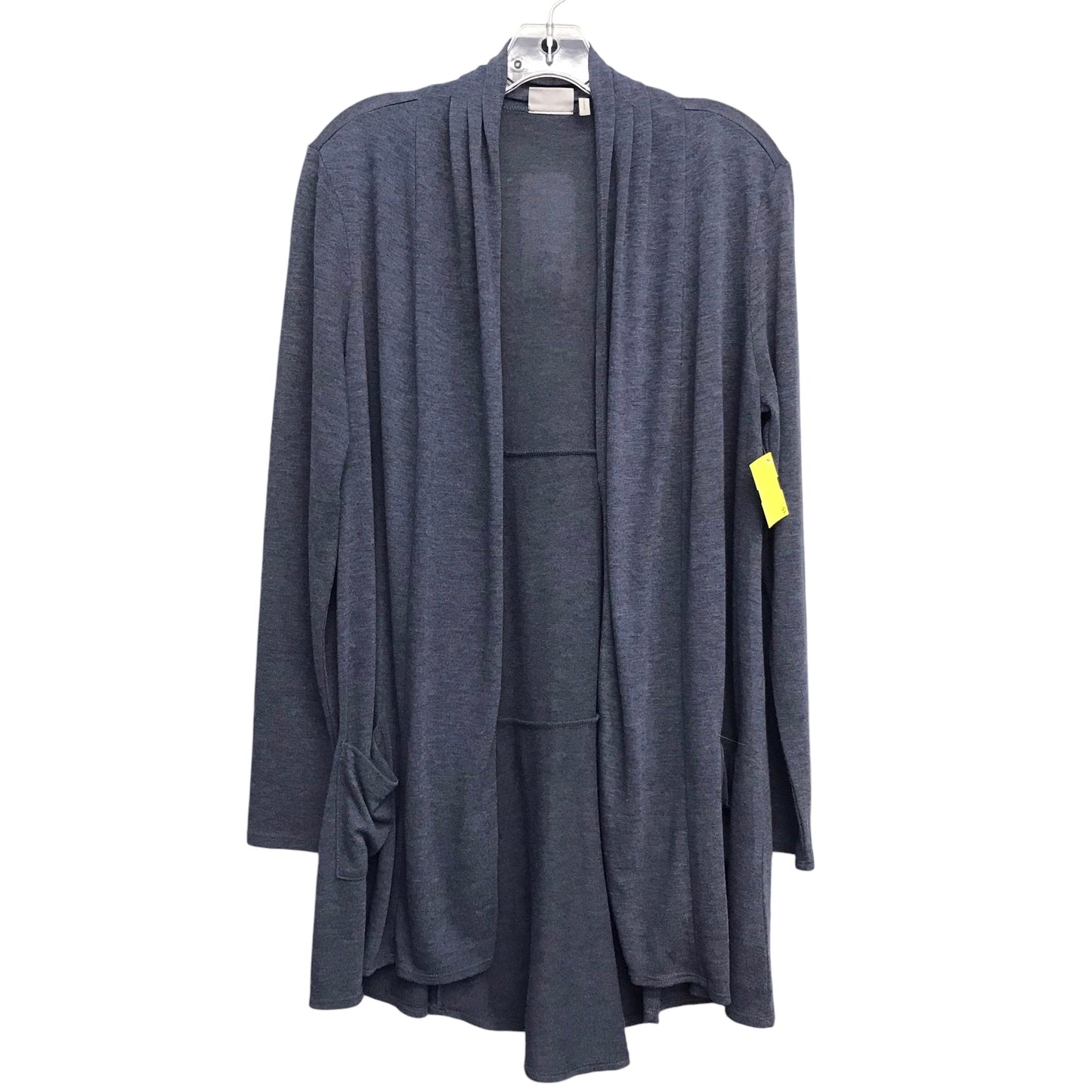 Sweater Cardigan By Logo In Blue, Size:M