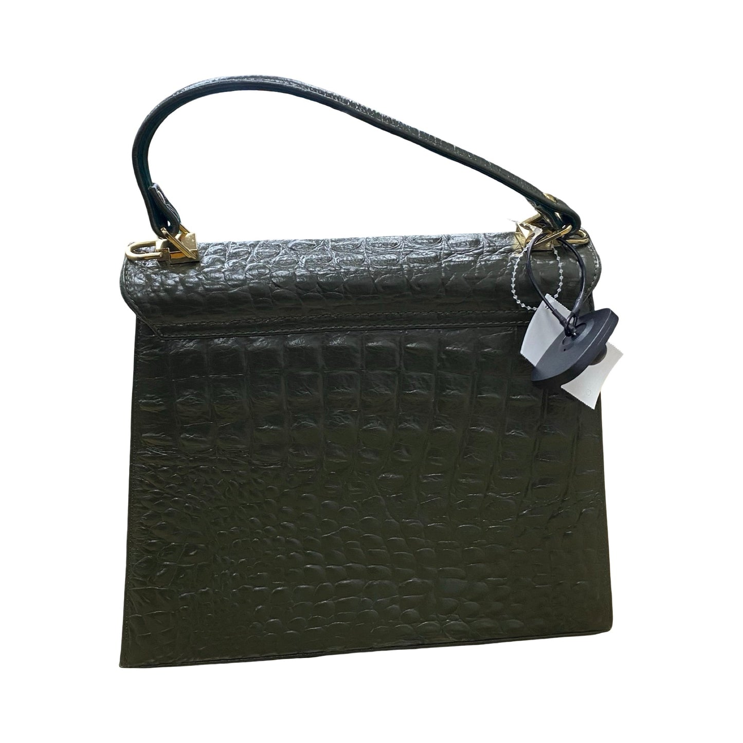 Handbag By Raffinato In Green, Size:Medium