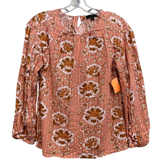 Top Ls By J. Crew In Peach, Size:Xs