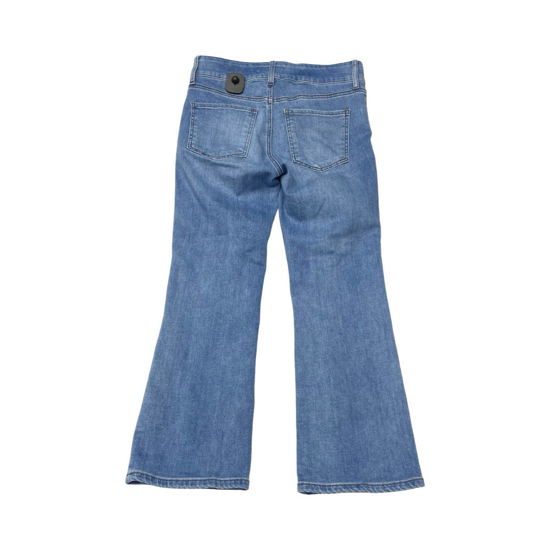 Jeans Straight By Kut In Blue Denim, Size:6