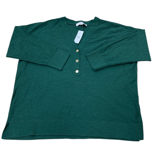Sweater By Loft In Green, Size:Xl