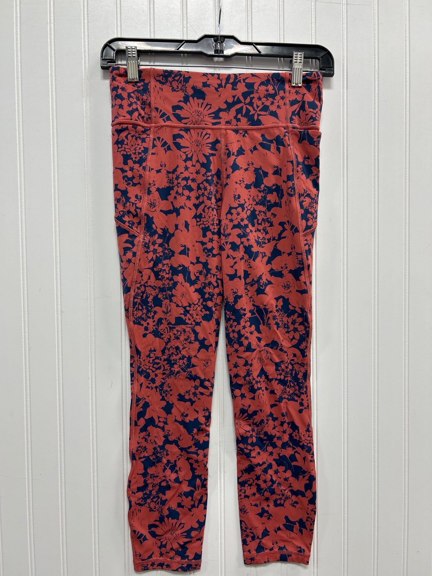 Athletic Leggings By Lululemon In Red, Size:6