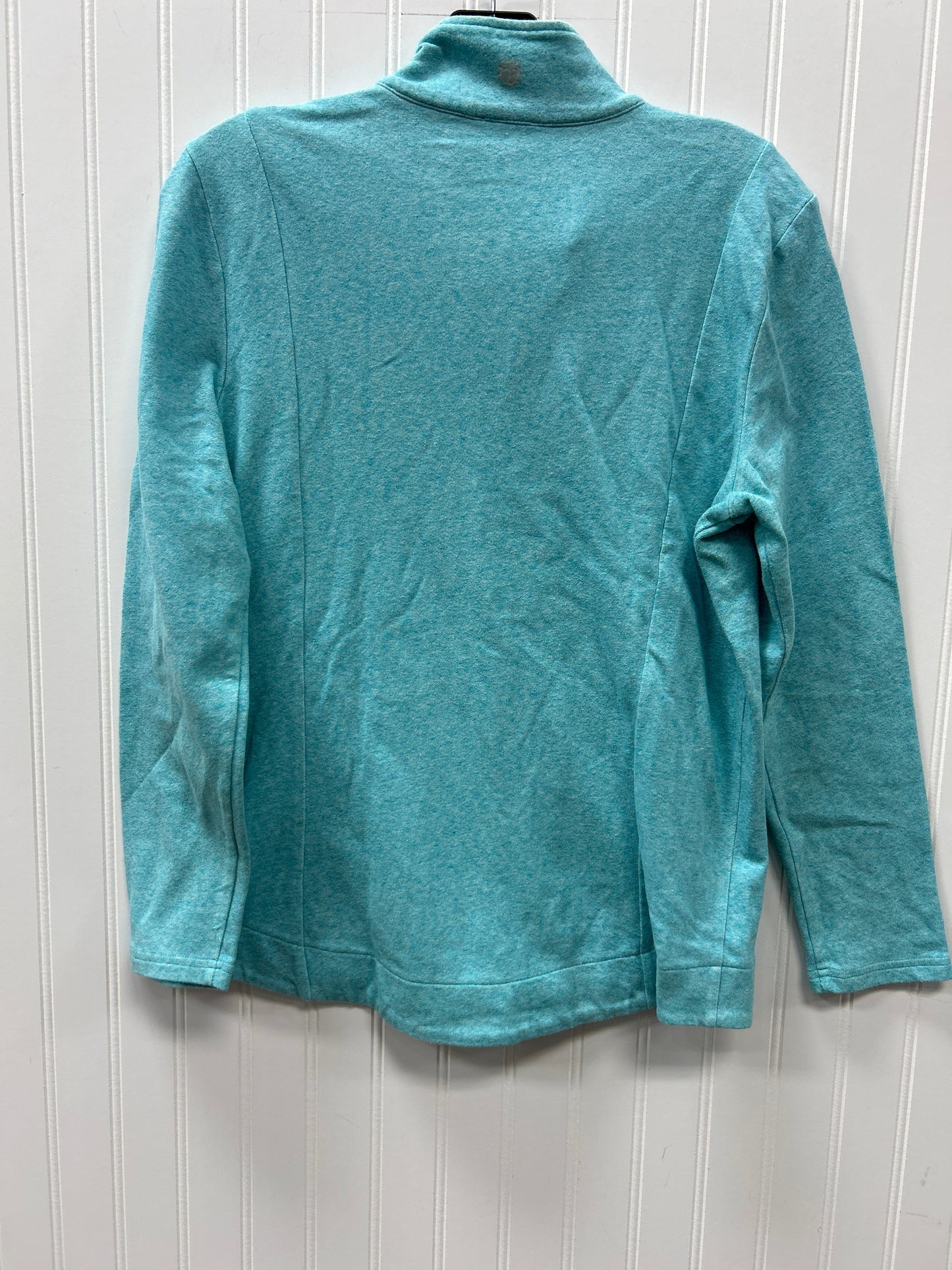 Athletic Jacket By Talbots In Blue, Size:Mp