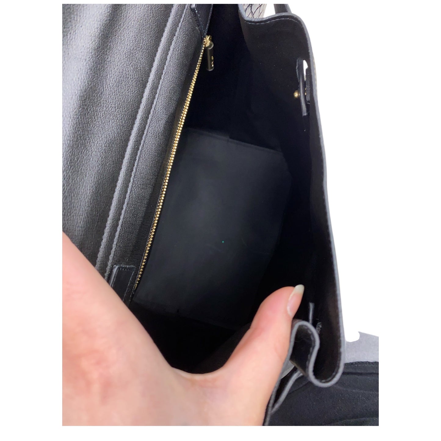 Handbag Designer By Cma In Black, Size:Large