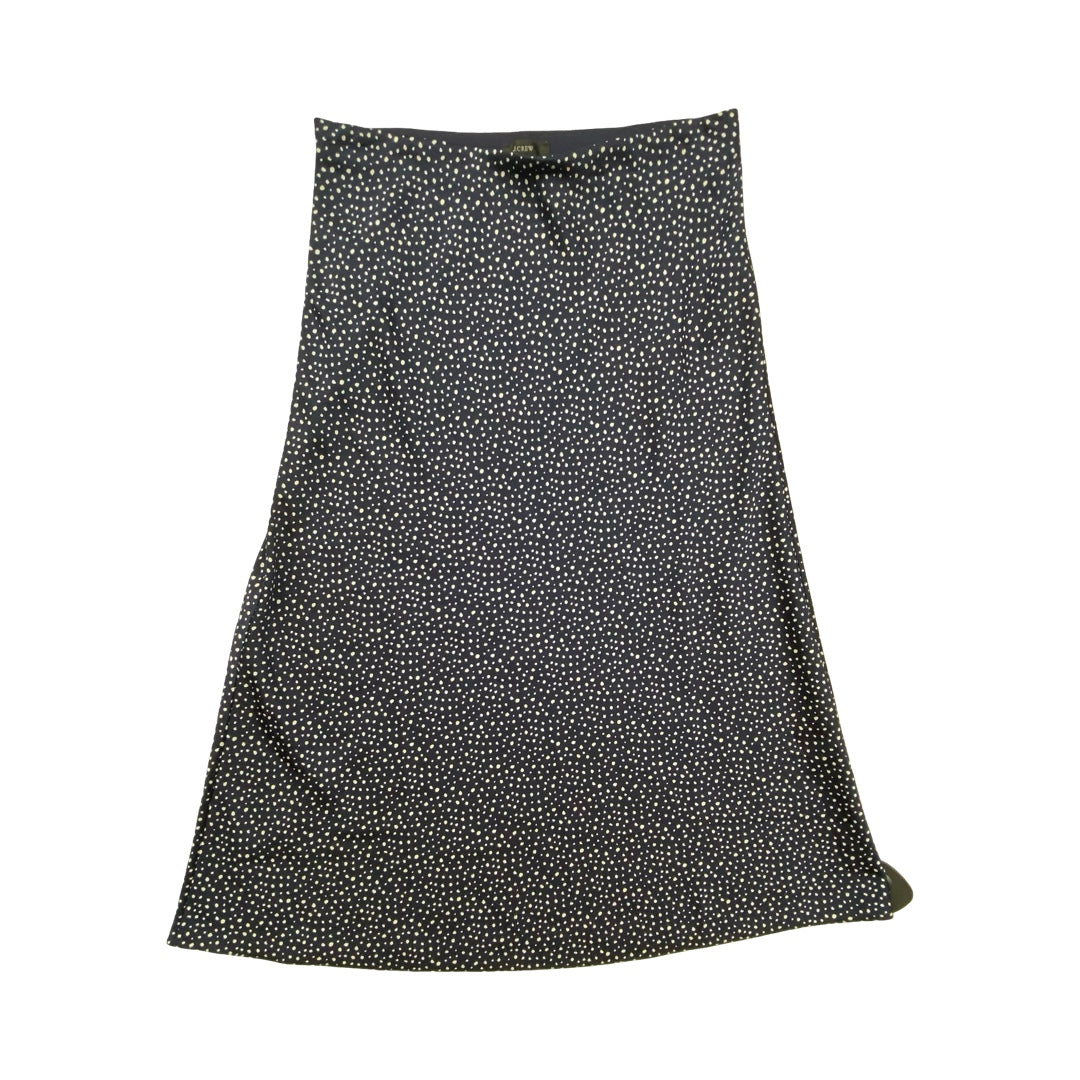 Skirt Midi By J. Crew In Blue & White, Size:S