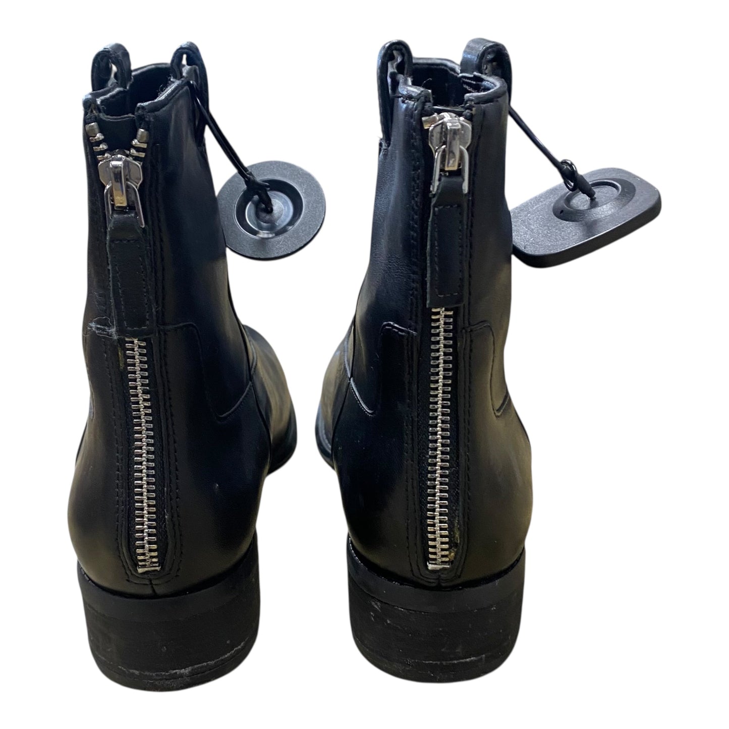 Boots Ankle Flats By Nine West In Black, Size:10