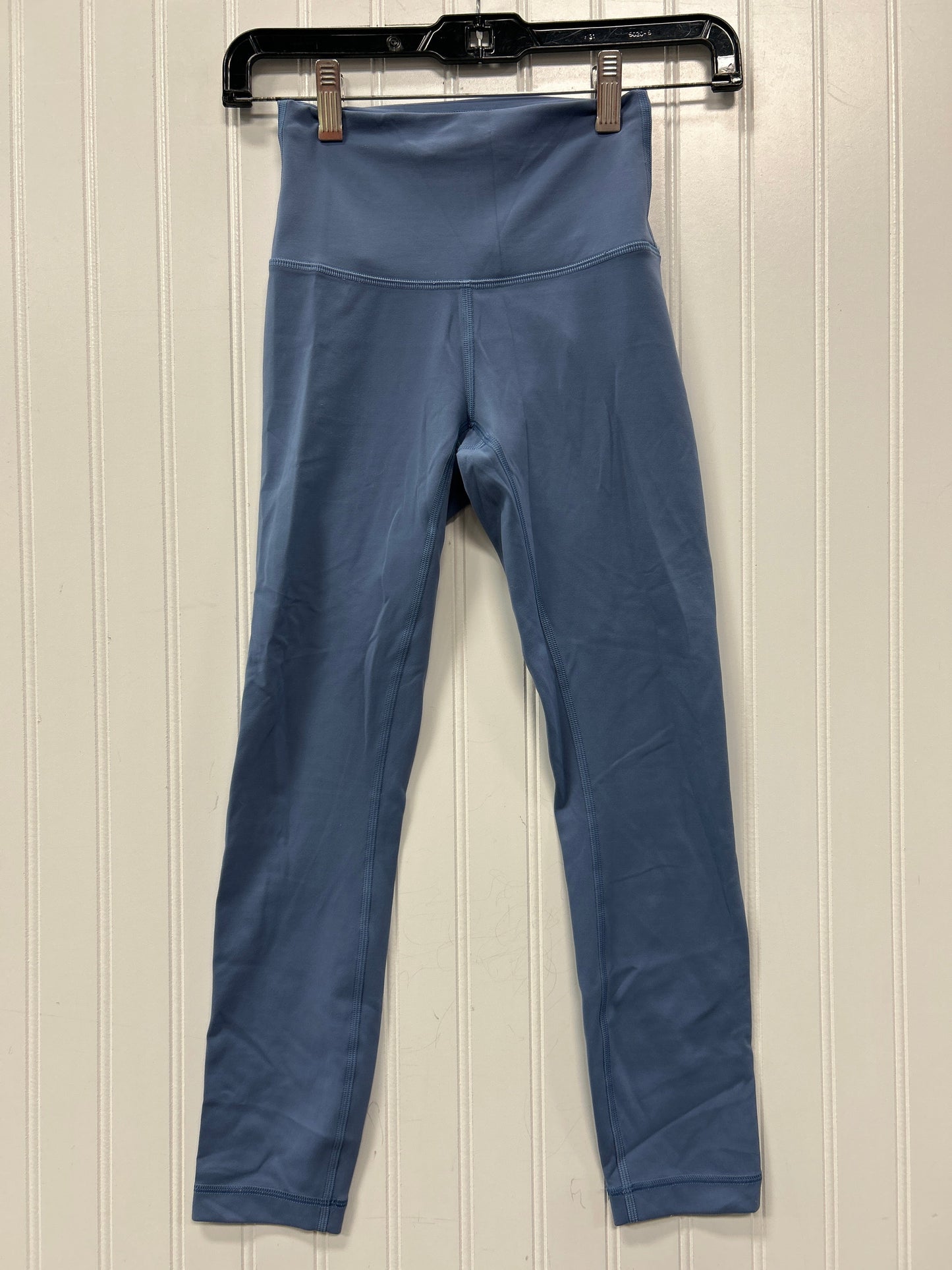 Athletic Leggings By Lululemon In Blue, Size:2