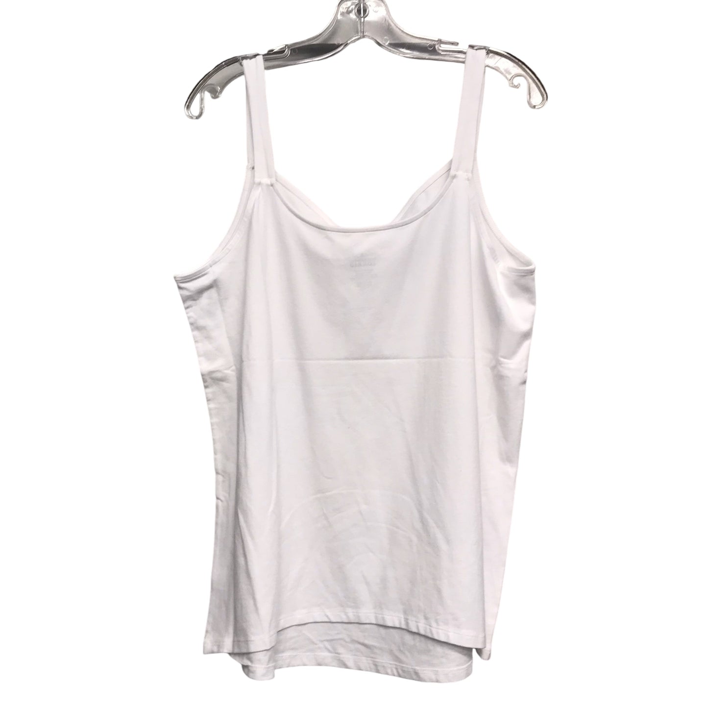 Top Sleeveless By Torrid In White, Size:3X