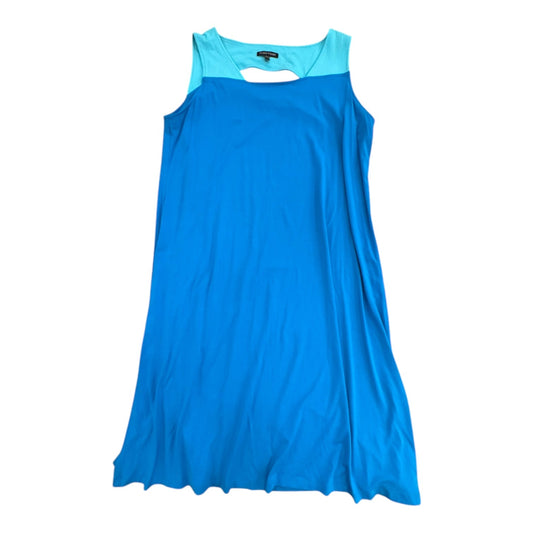 Dress Designer By Eileen Fisher In Blue, Size:L