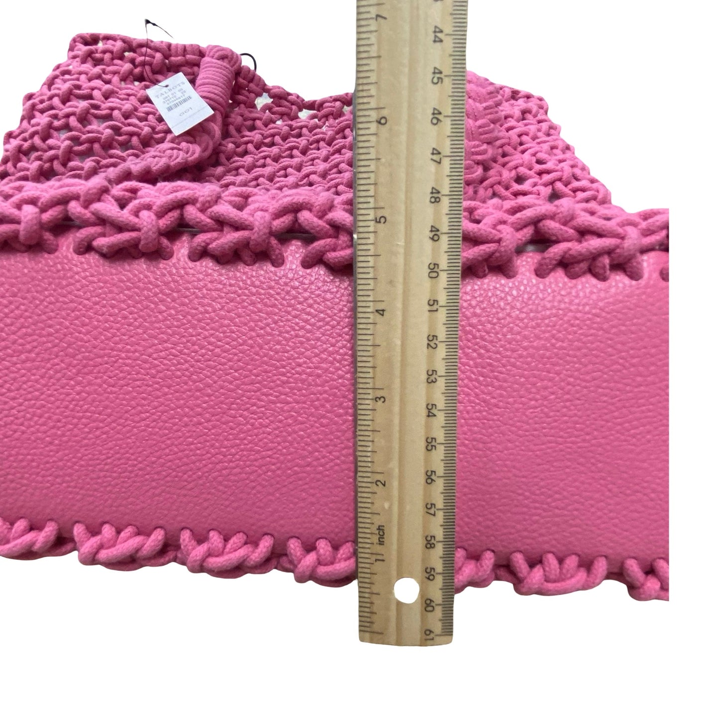 Handbag By Talbots In Pink, Size:Large