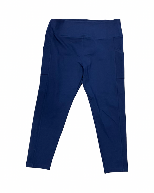 Athletic Leggings By Lou And Grey In Blue, Size:1X
