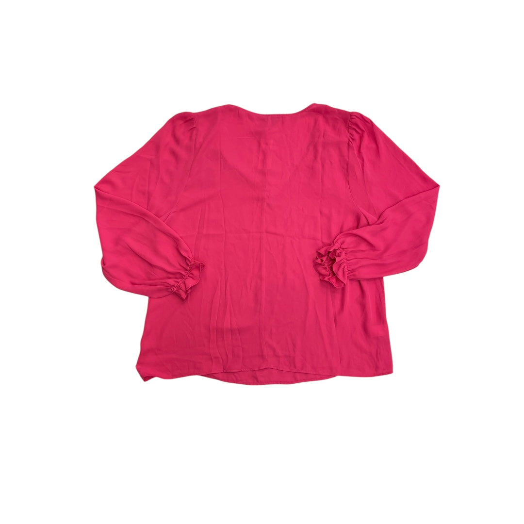 Top Ls By Ann Taylor In Pink, Size:Xl