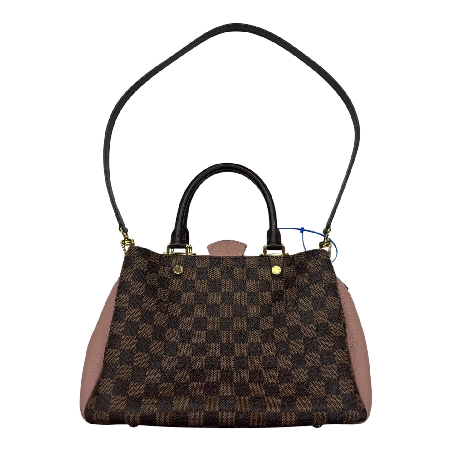 Handbag Luxury Designer By Louis Vuitton In Pink & Tan, Size:Small