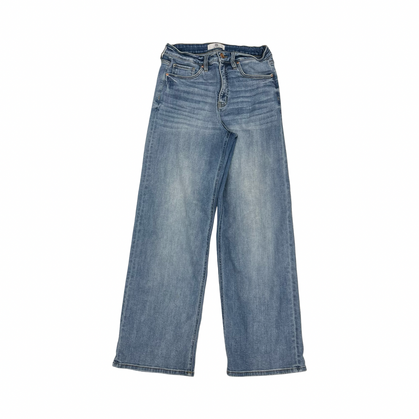 Jeans Wide Leg By Clothes Mentor In Blue Denim, Size:8