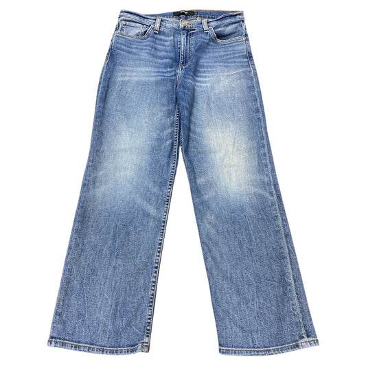 Jeans Straight By Hudson In Blue Denim, Size:4