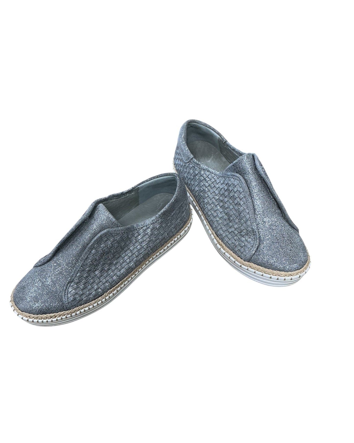 Shoes Sneakers By J Slides In Grey, Size:7