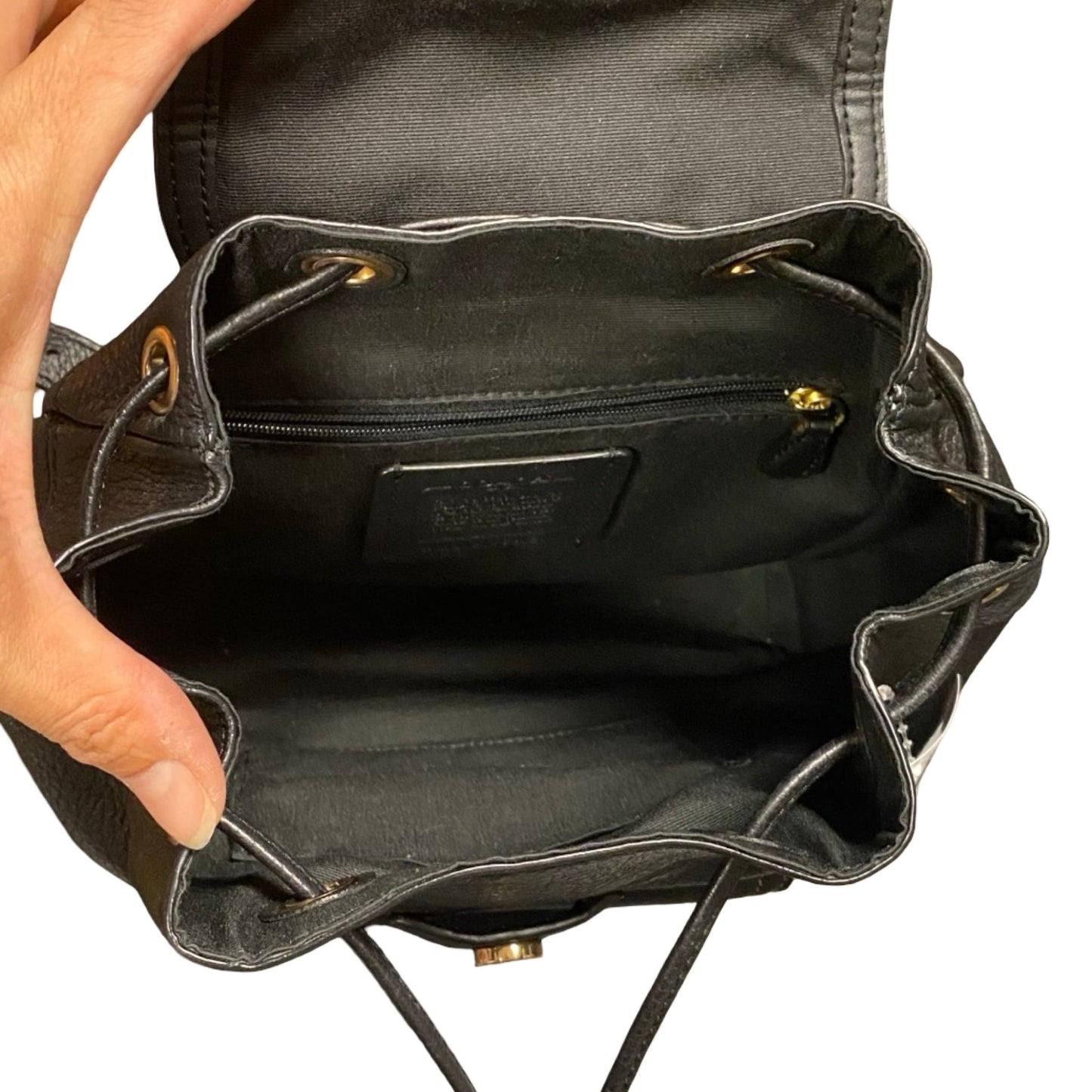 Backpack Designer By Coach In Black, Size:Small