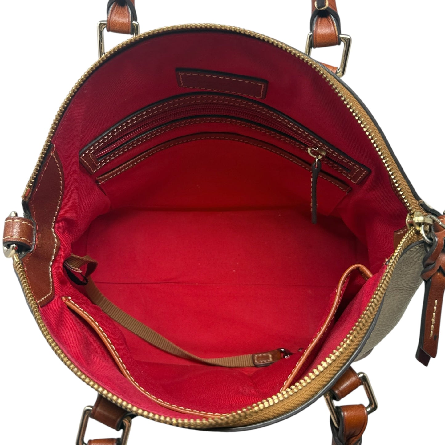 Pebble Grain Geena Satchel Designer By Dooney And Bourke, Size: Medium